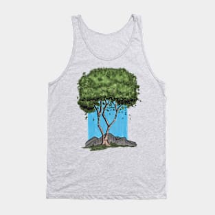 Sketch Tree Tank Top